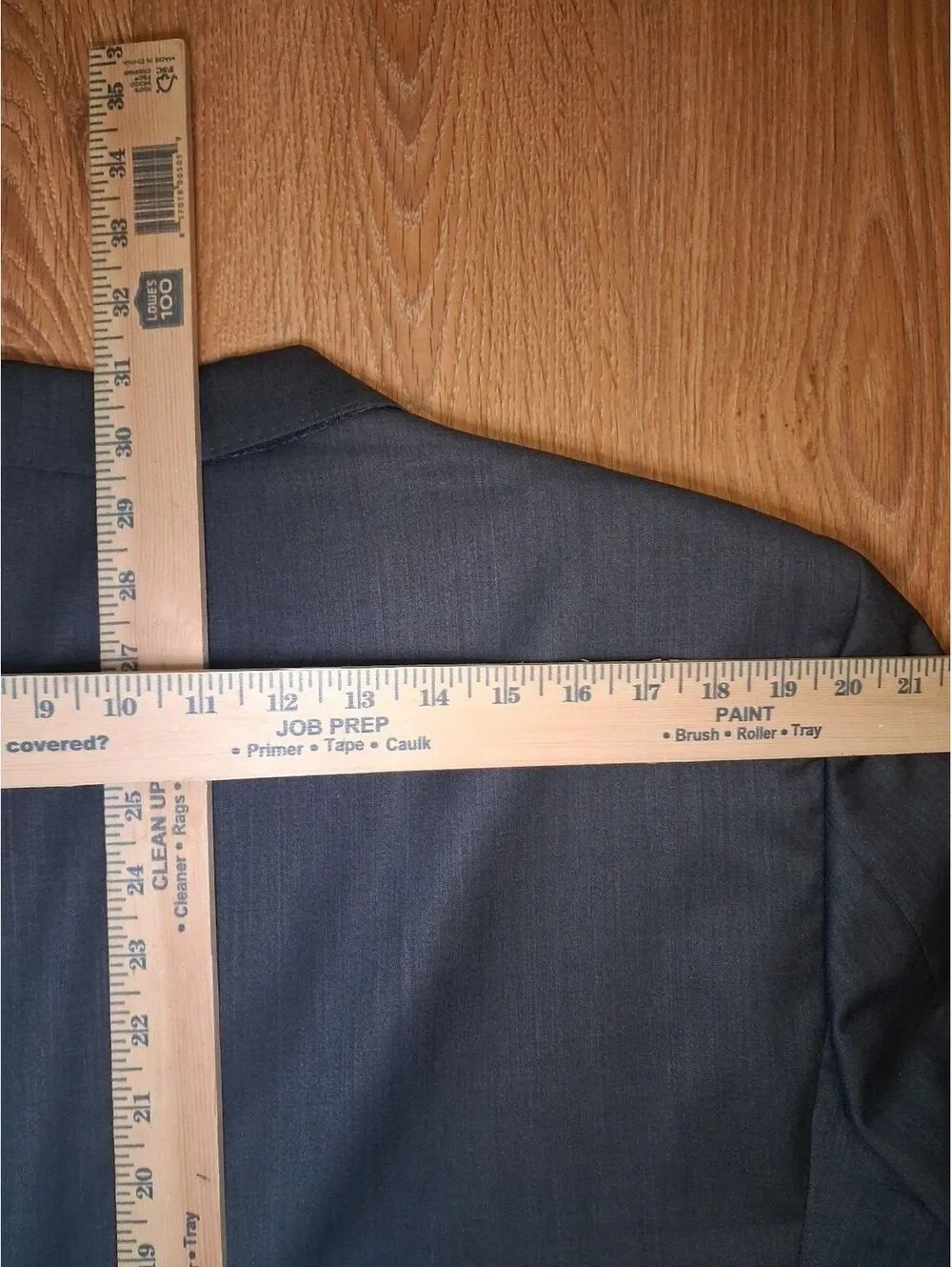 Ermenegildo Zegna Sport Coat 46R Gray Wool Made in Italy